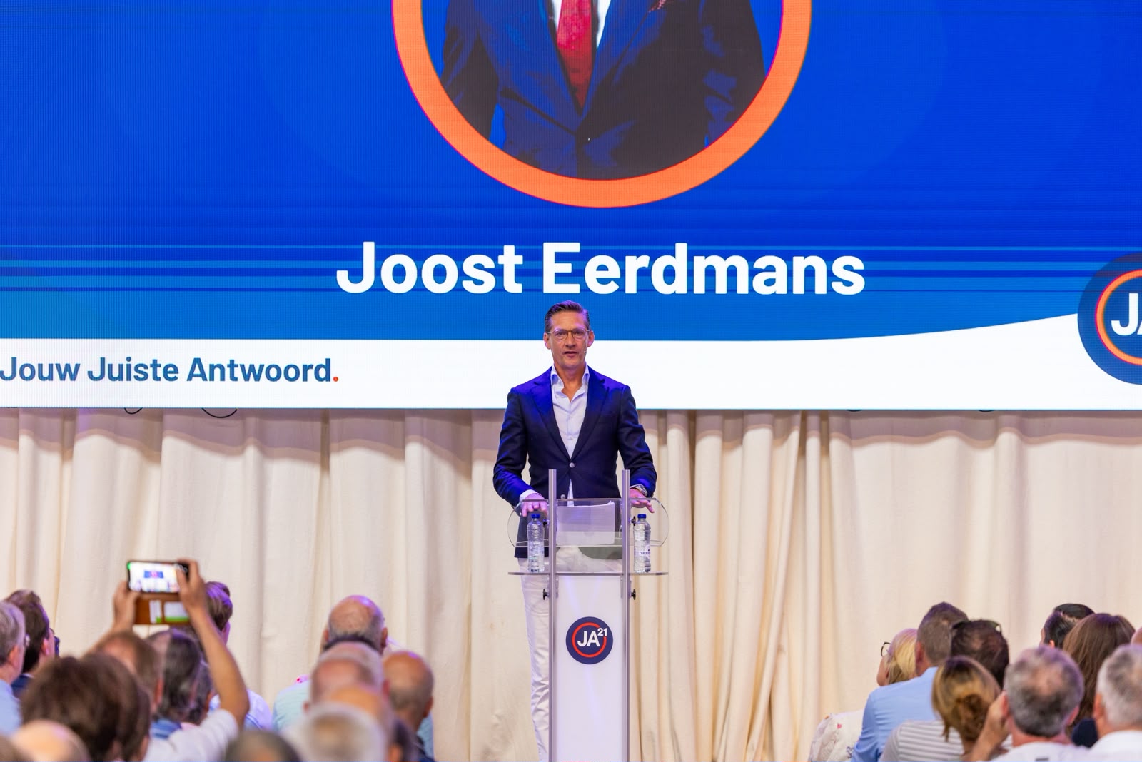 "Het is tijd voor lastenverlichtingen" | Speech Joost Eerdmans JA21-ALV