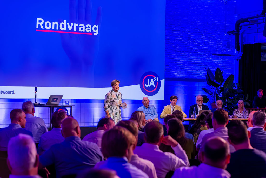 Kom op zaterdag 27 juni naar het JA21 congres